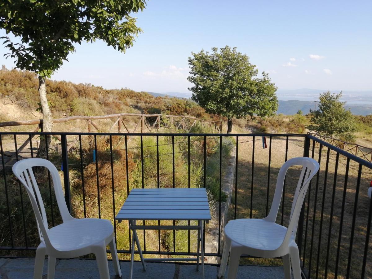 La Casa Gialla Belvedere Cortone Extérieur photo