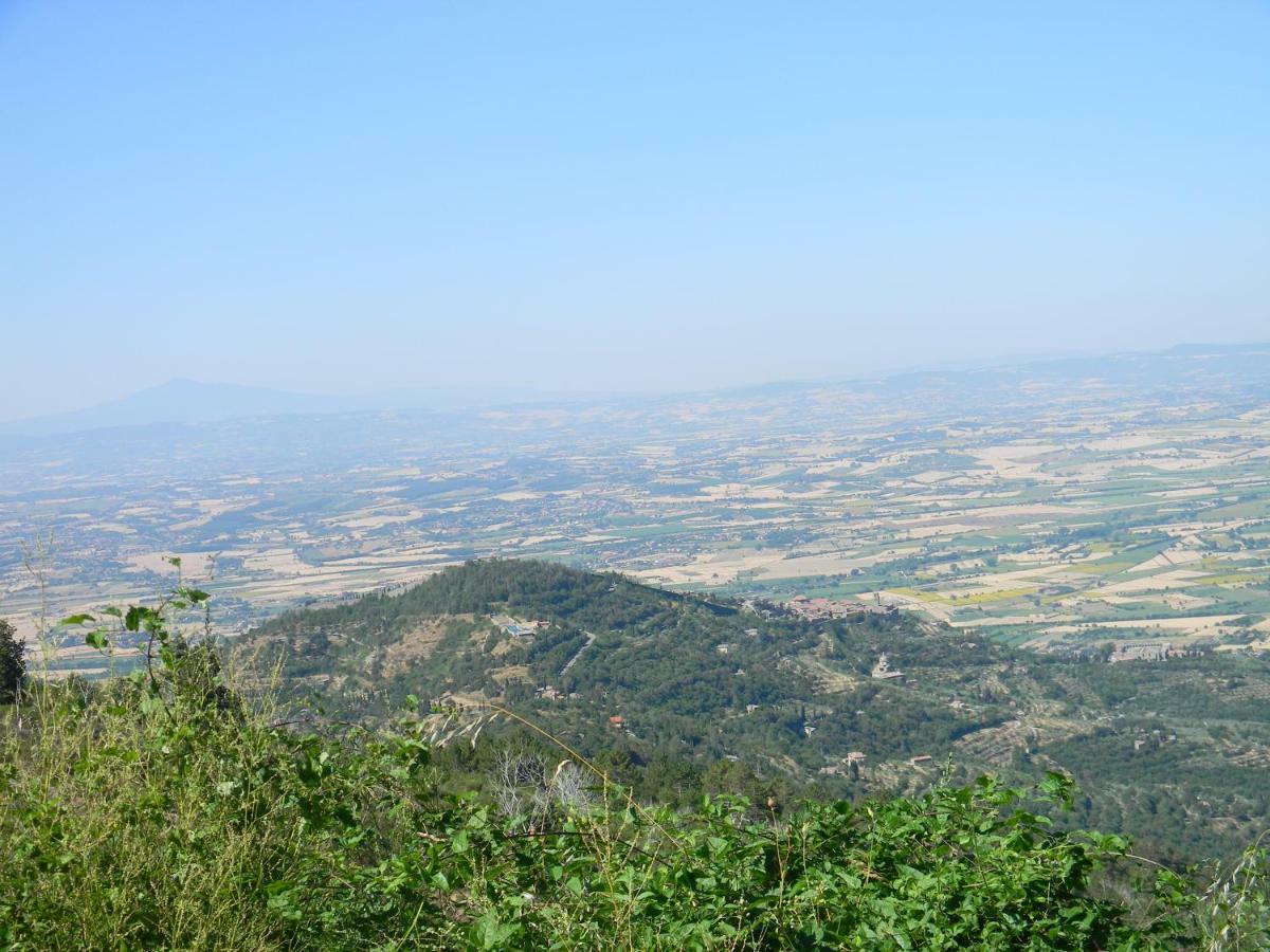 La Casa Gialla Belvedere Cortone Extérieur photo